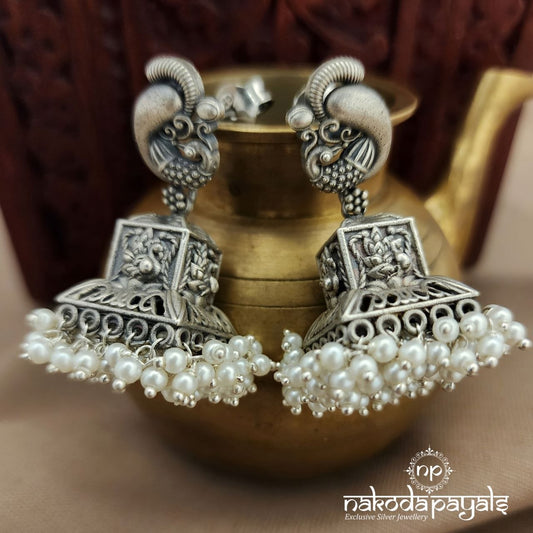 Marvelous Peocock Guttapusalu Jhumka (J1583)
