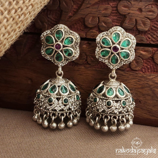 Greenish Jhumka (J1553)