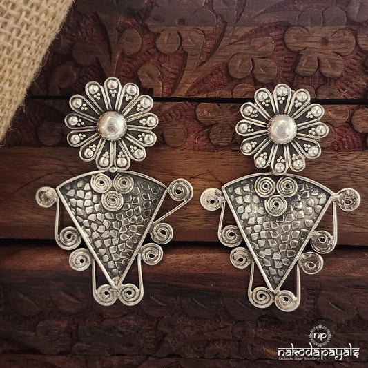 Gorgeous Floral Chandbali (C3644)