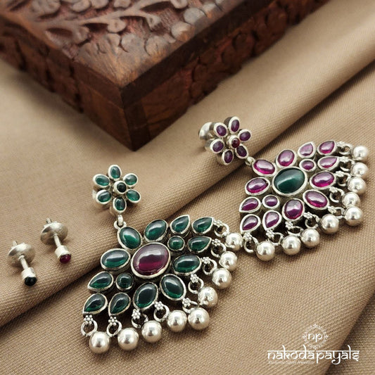 Reversible Ball Drop Earrings (C3843)