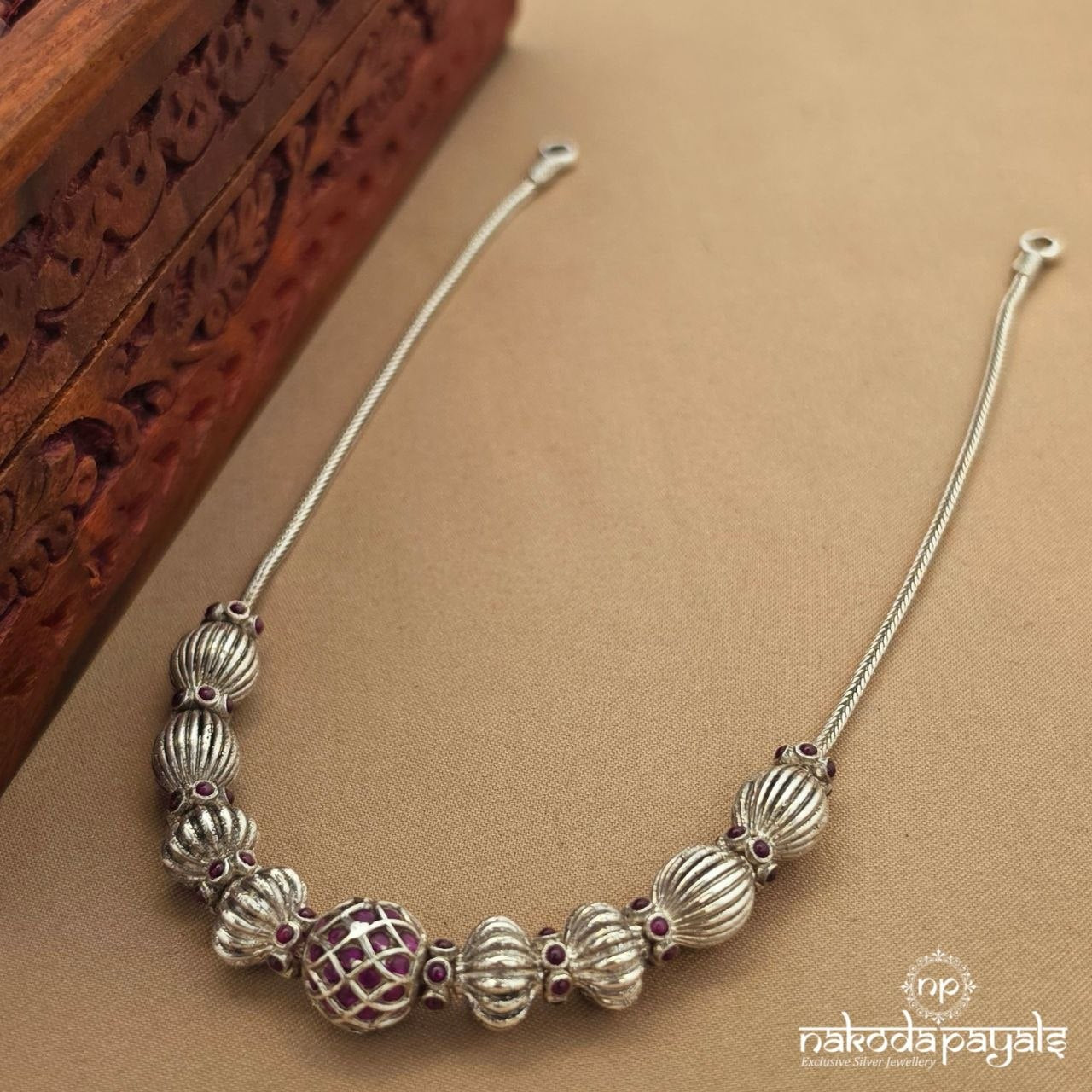 Exclusive Pinkish Neckpiece (N12076)