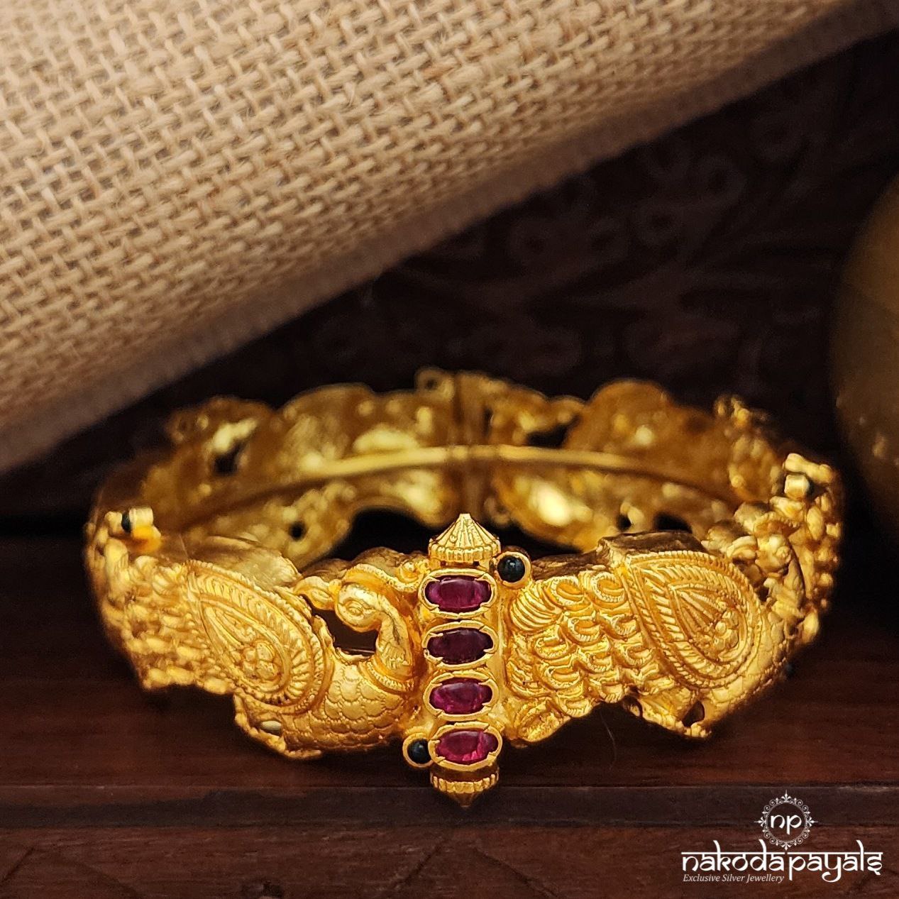 Peacock Featherlite Openable Kada (2.8) (Gk3126)