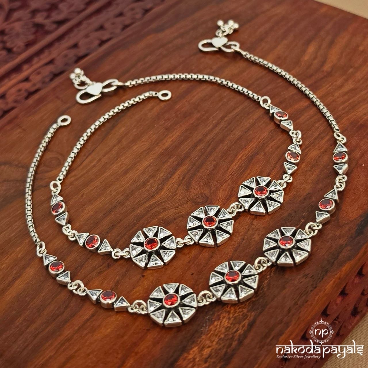 Circular Rose Anklets (A6903)