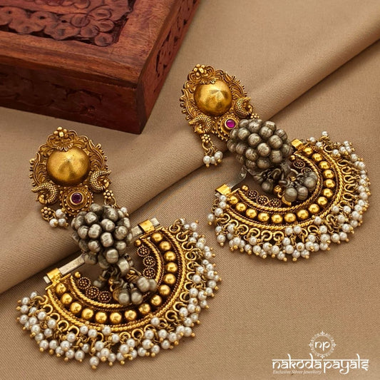 Pearly Stunning Chandbali (C4051)