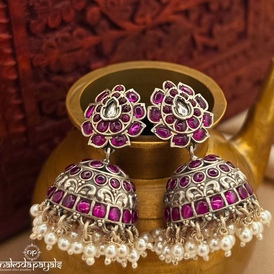 Elegant Pink Jhumka (J1616)
