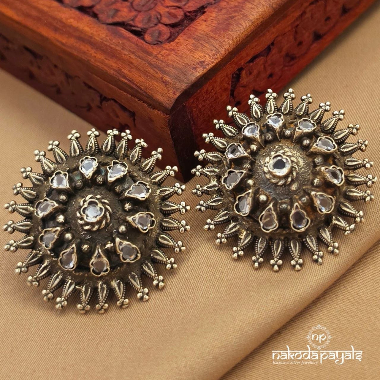 Exemplary Polki Studs (C4004)