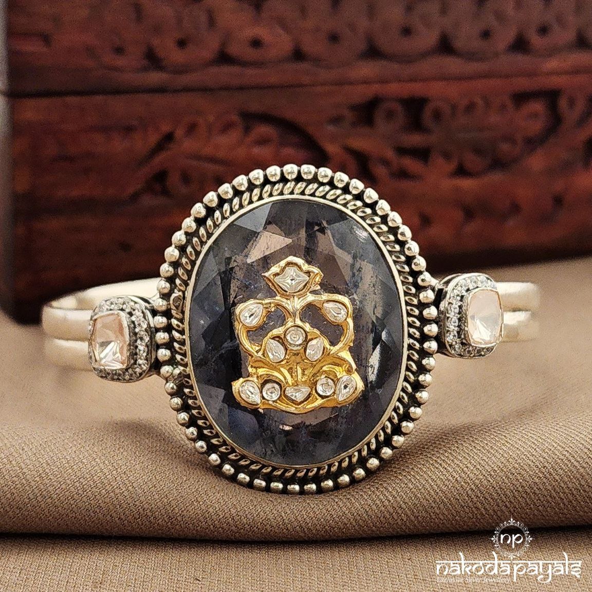 Amethyst Dual Tone  Kada (K6274)