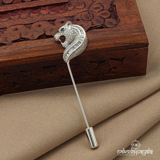 Royal Lock Loin Brooch (St4065)