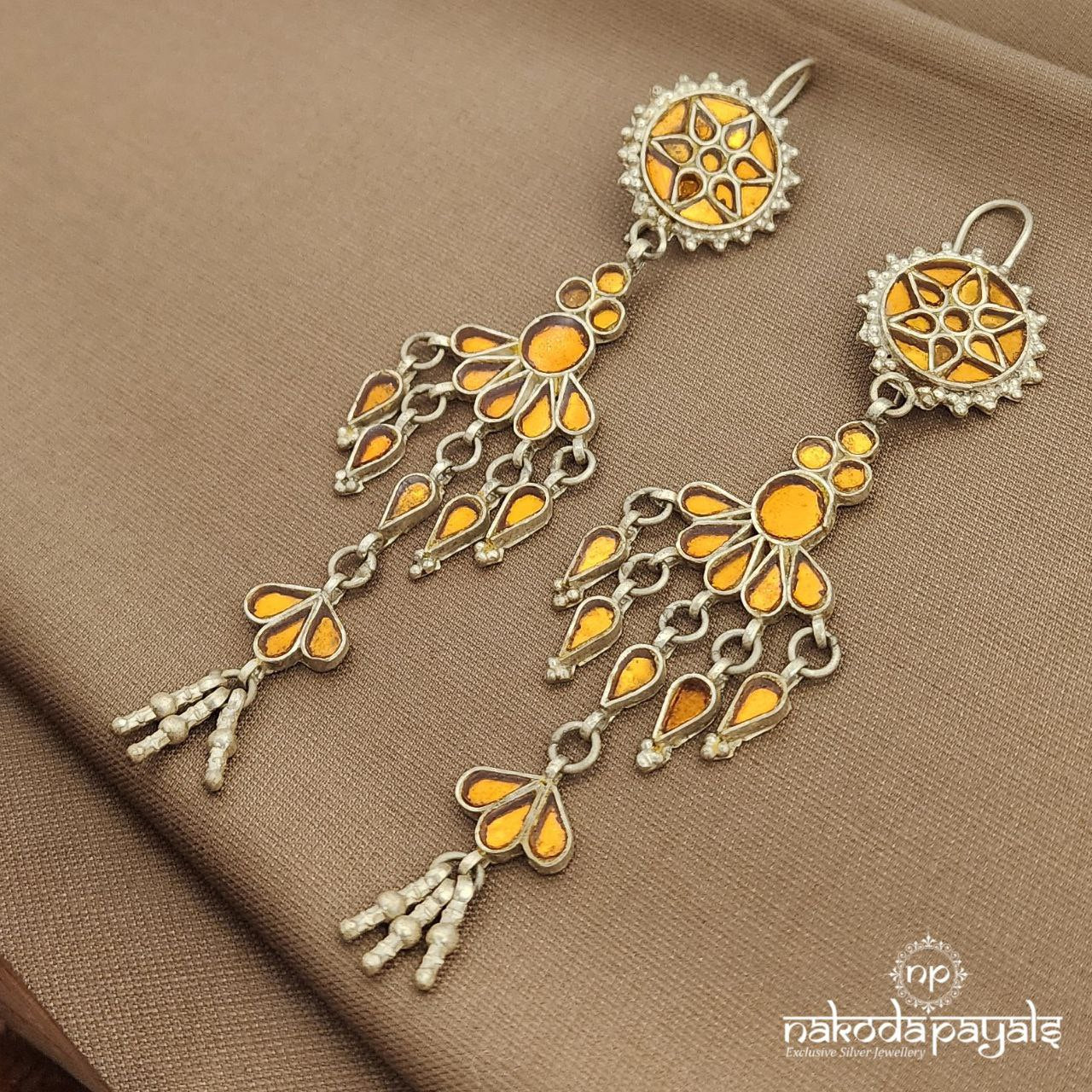 Yellow Glass Hangings (H2221)