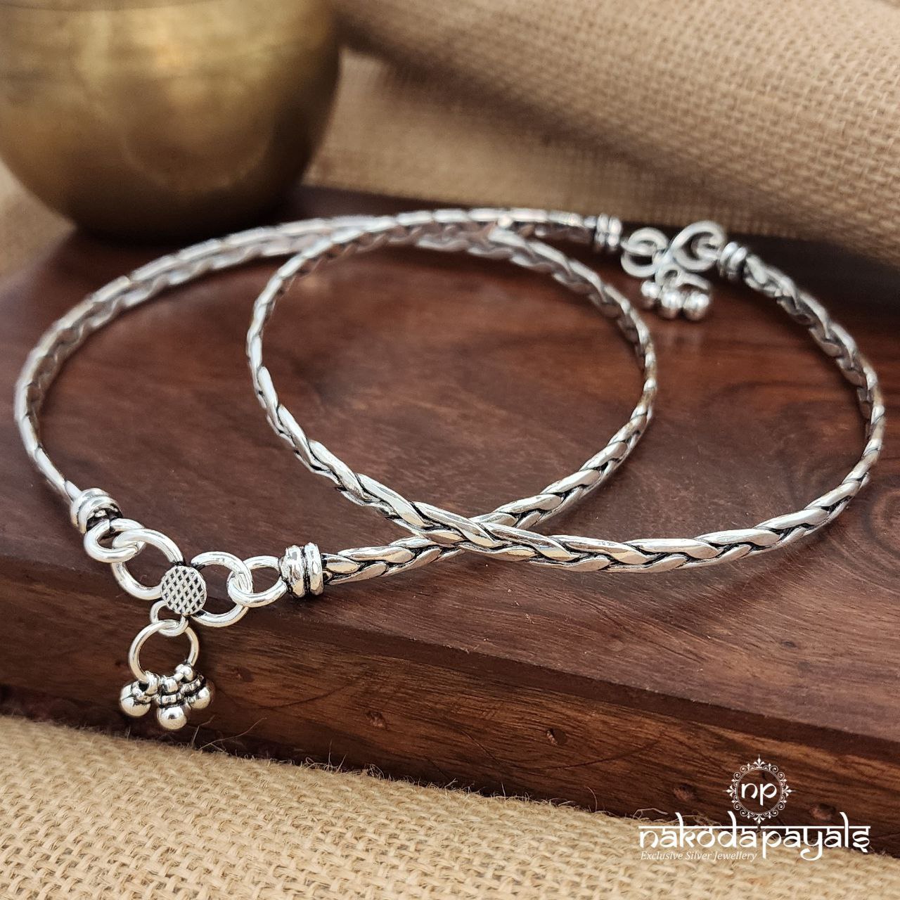 Braided Ankle Kada (Ak2268)