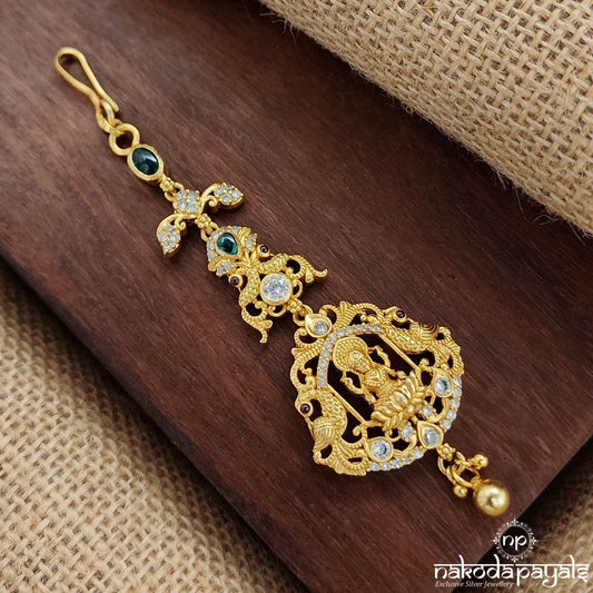 Lakshmi Ball Drop Maang Tika (Gm1025)