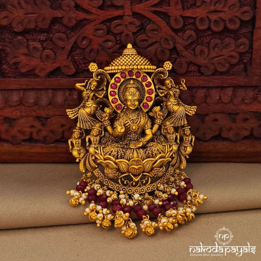 Pearly Lakshmi Lotus Pendant (Gp2274)