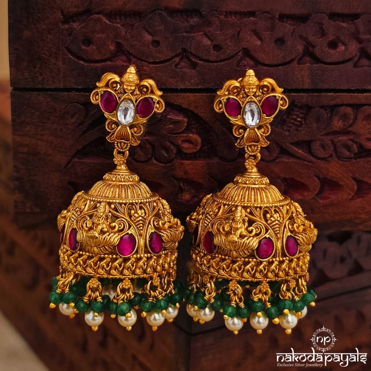 Gorgeous Lakshmi Jhumka (Ge11195)