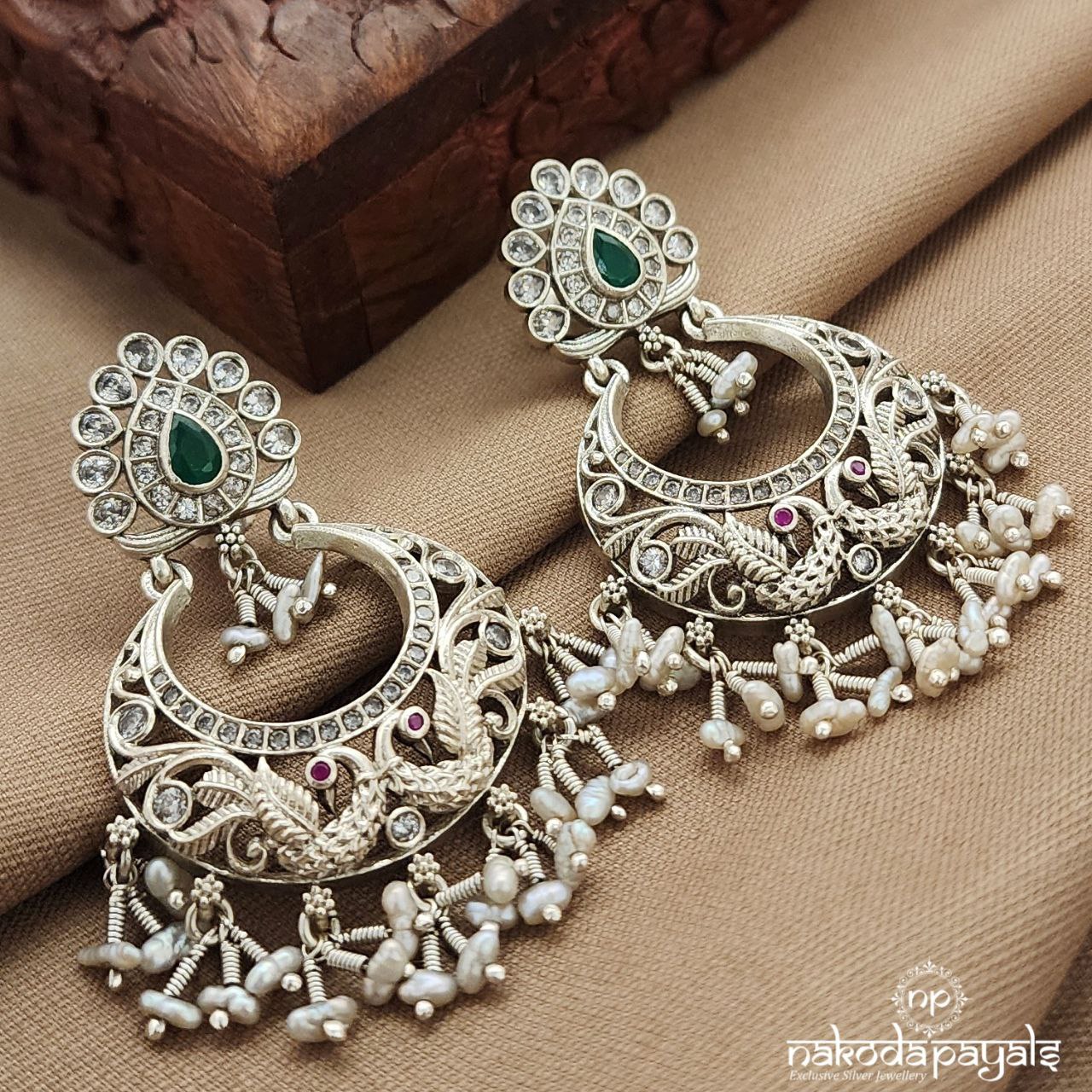 Pearled Drop Earrings (C3831)