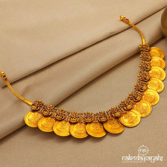 Maha Lakshmi Kasu Neckpiece (Gn10076)
