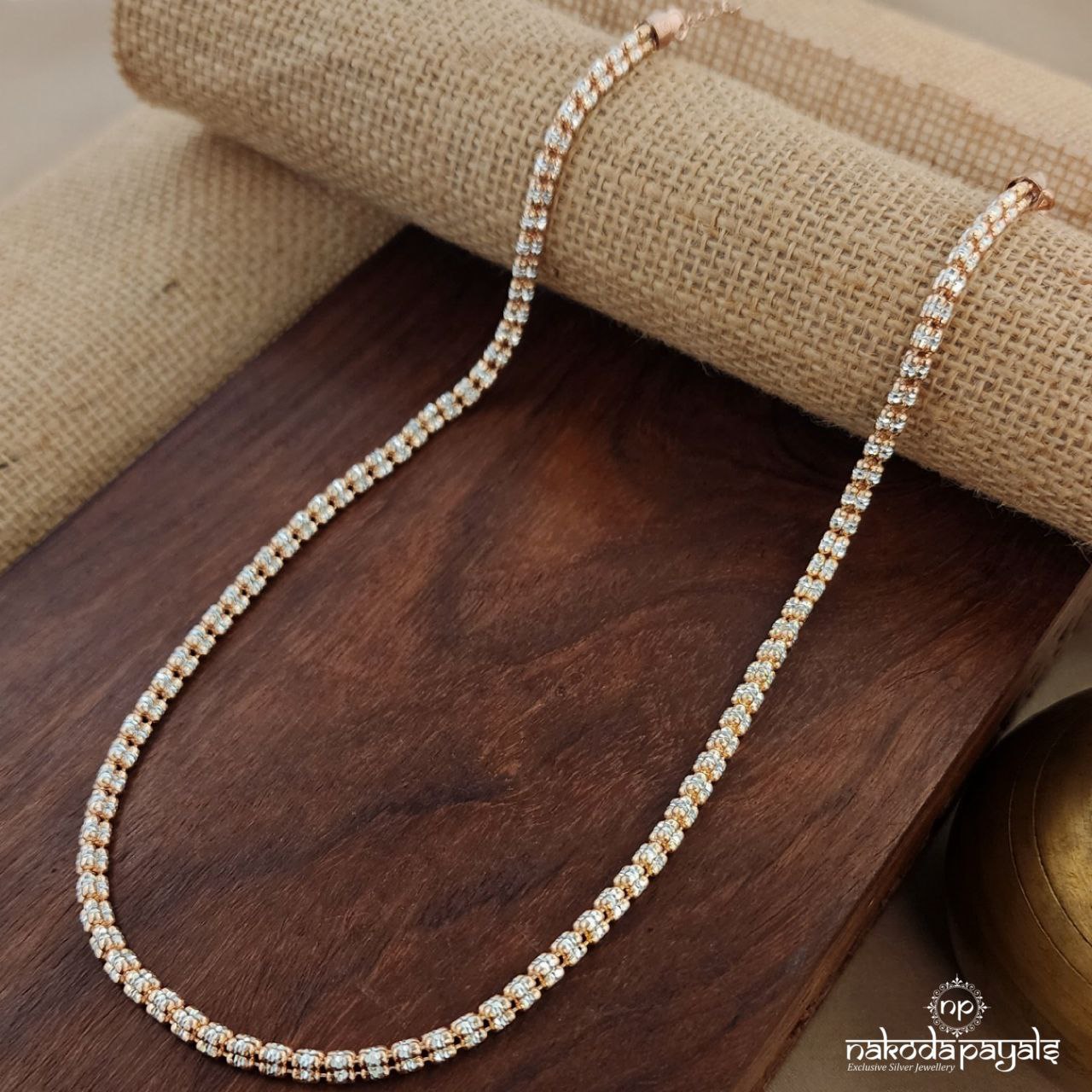 Rose Radiance Rose Gold Neckpiece (St3360)