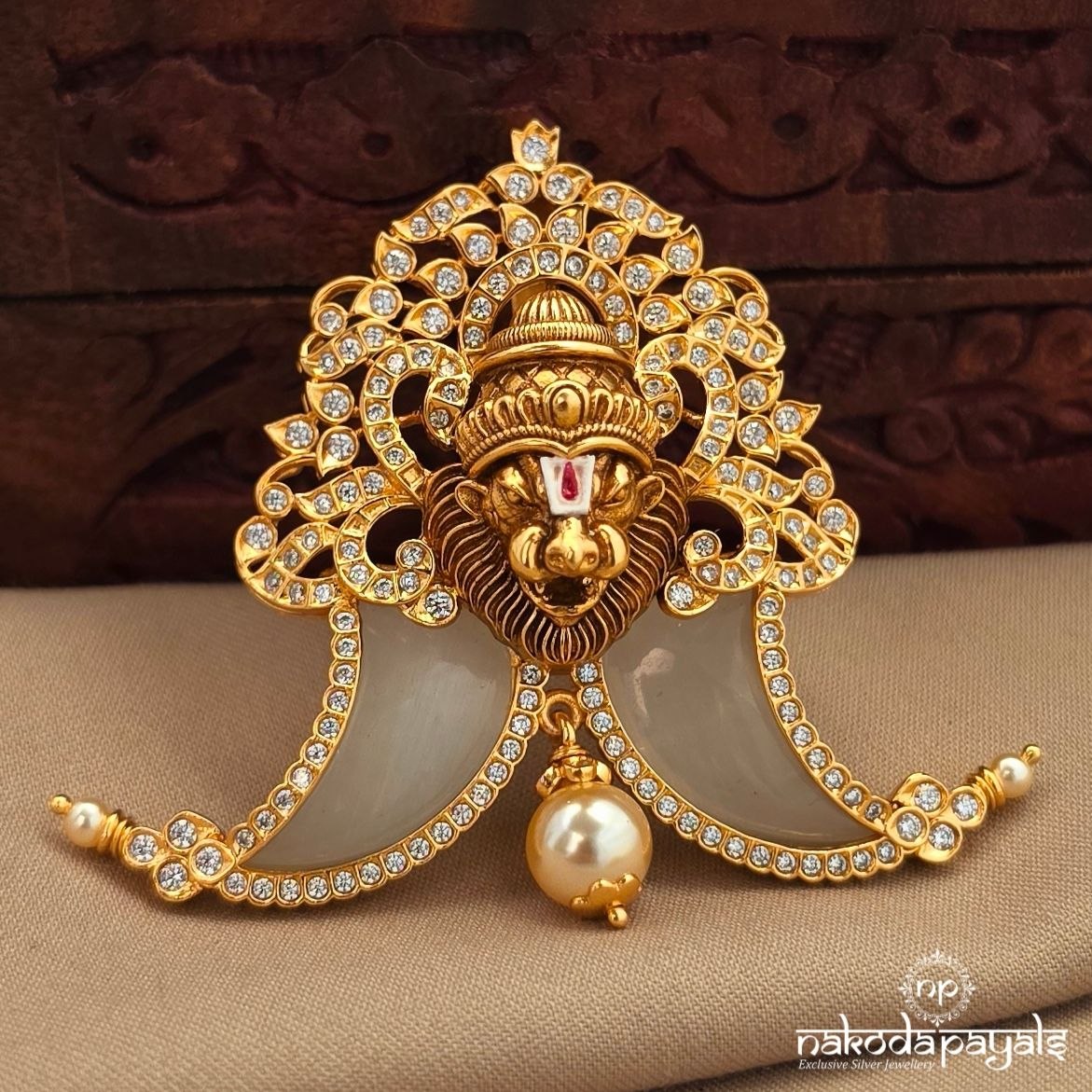 Puligoru Narasimhan Pearl Pendant (Gp2551)