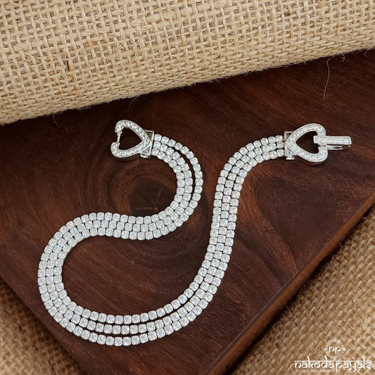 Sparkling White Bracelet (Br1688)