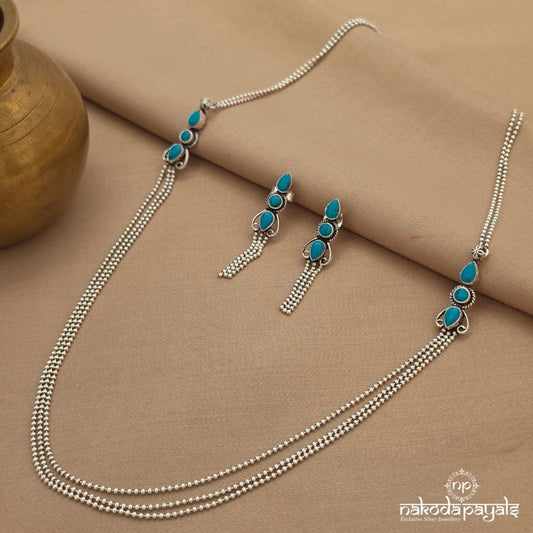 Elegant Turquoise Neckpiece (N11892)