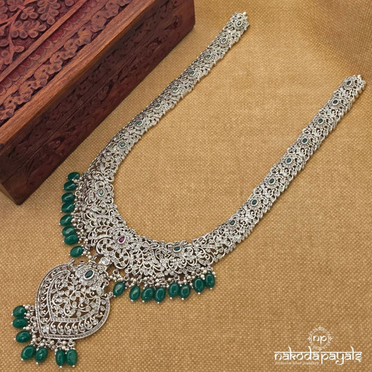 Pearl Drop Oxidised Neckpiece (N12003)