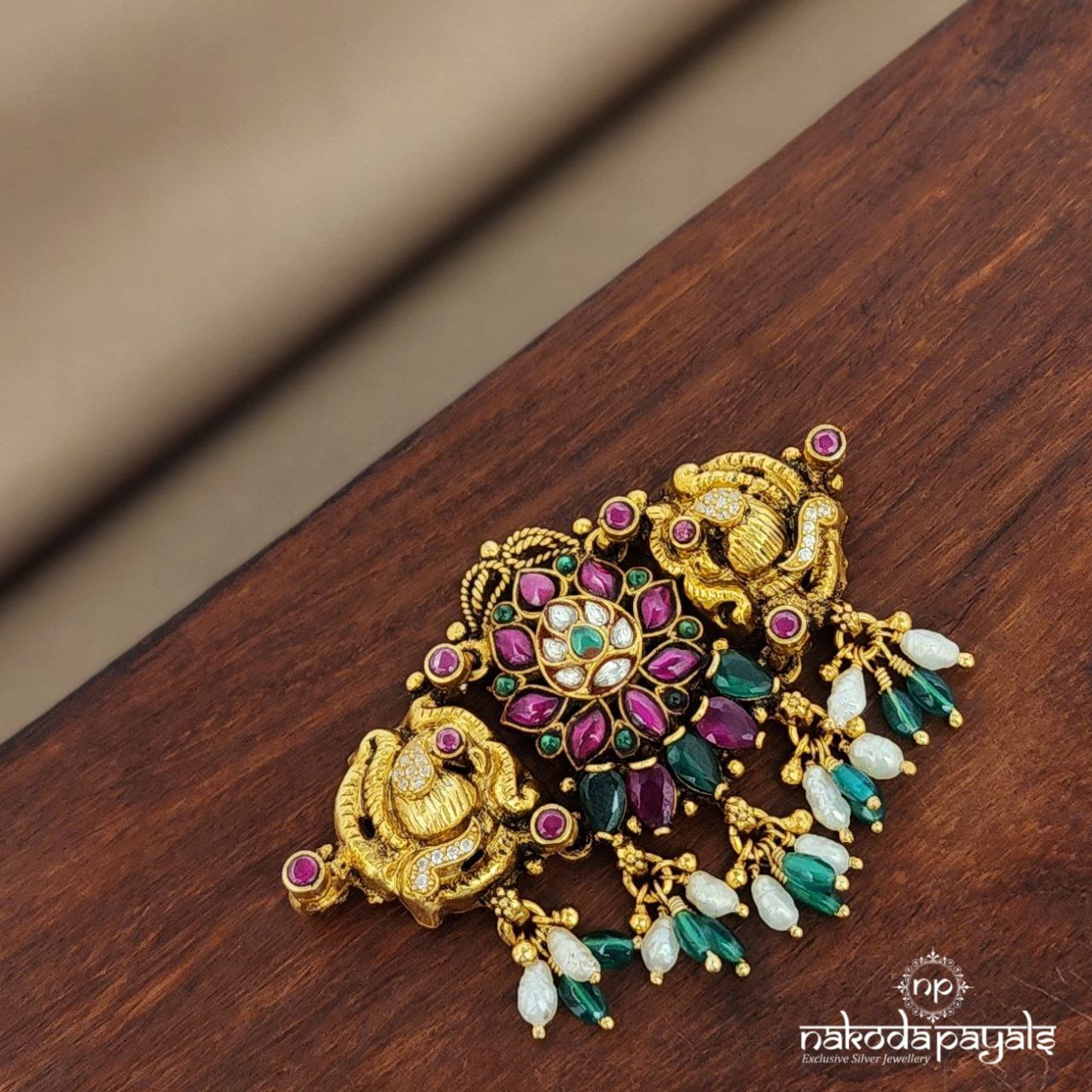 Lotus Kundan Choker (Gn9800)