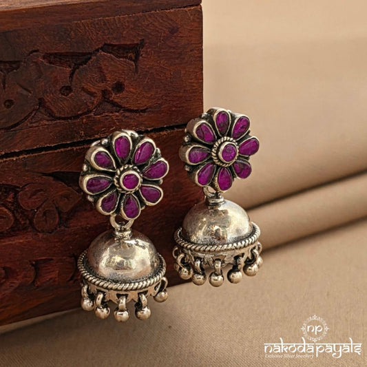 Pinkl Floral Jhumka (J1752)
