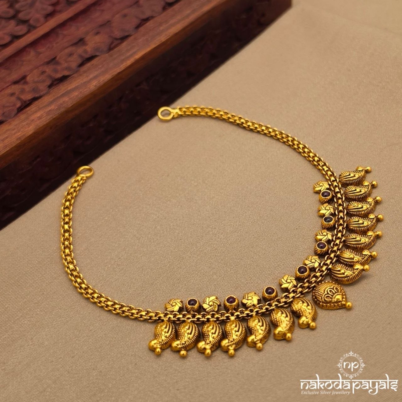 Mango Drop Neckpiece (Gn10395)
