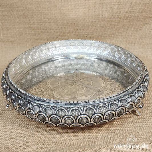 Oxidised Elephant Plate (Aa1522)