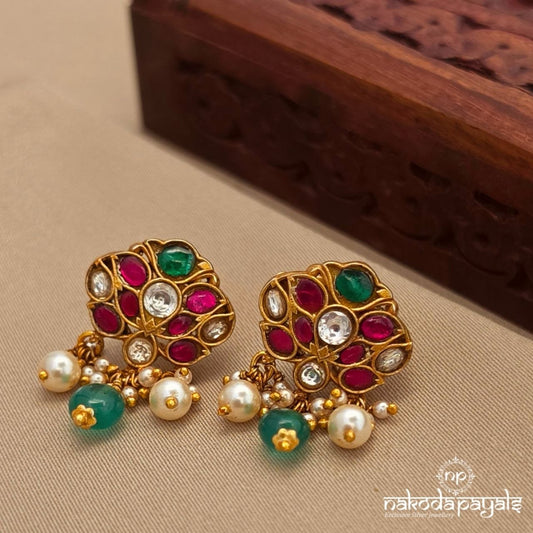 Kundan Stunning Studs (Ge10753)