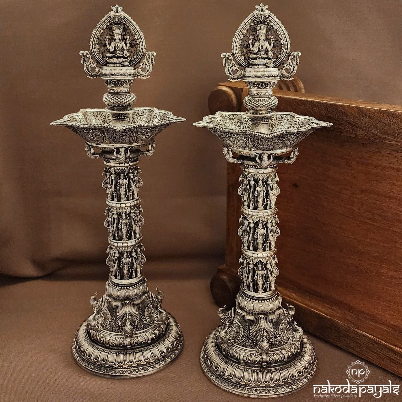 Raman "11.5 Inch" Deepam Pair (Aa2527)