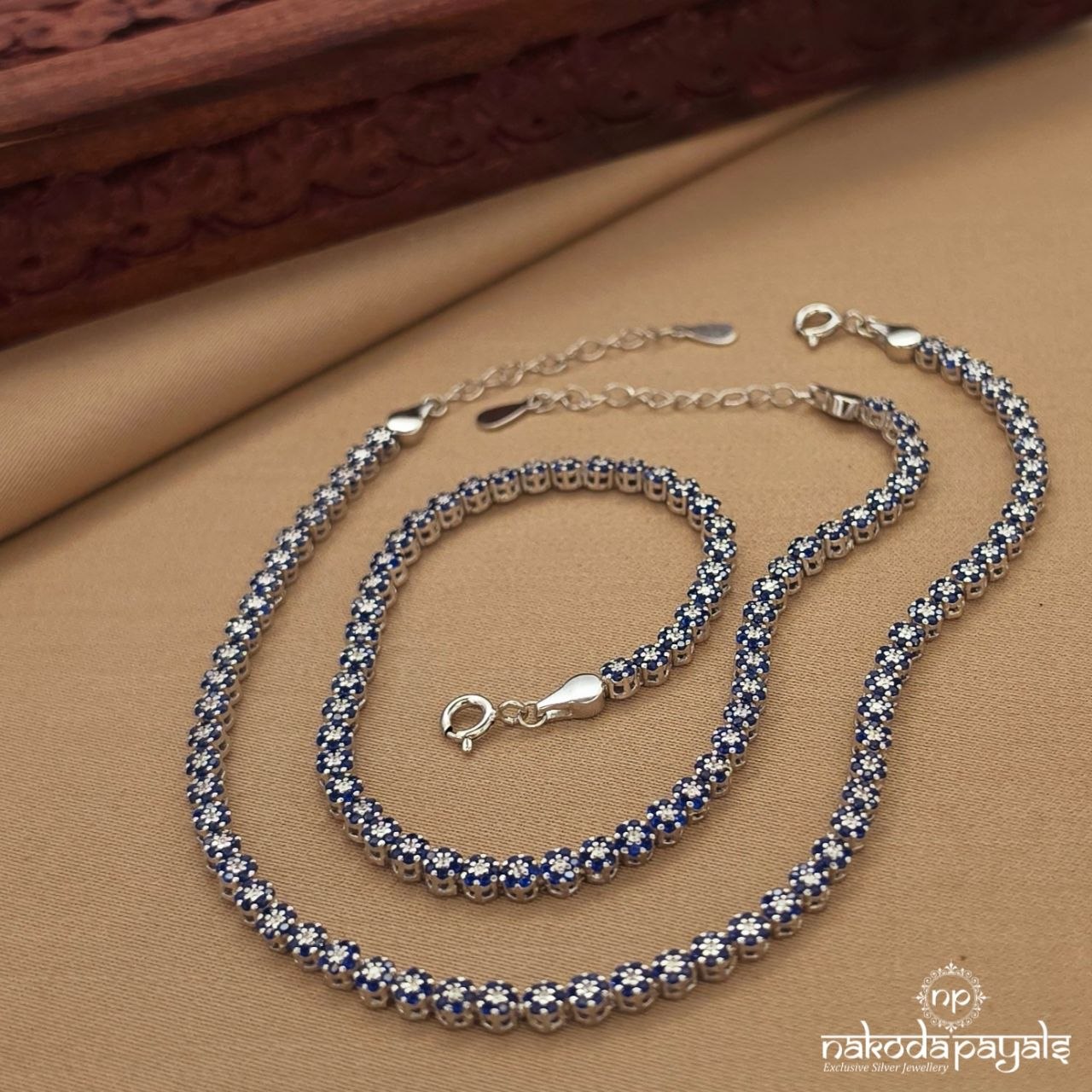 Blue  Anklet (A6854)