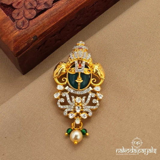 Green Drop Venkateshwara Pendant (Gp2335)