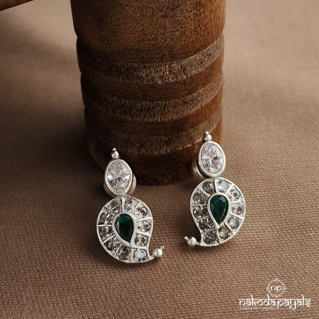 Mango Green Studs (S3687)