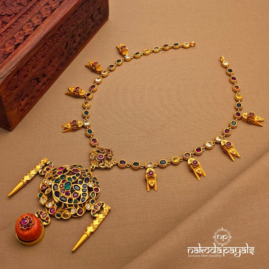Navaratna Traditional Neckpiece (Gn10020)