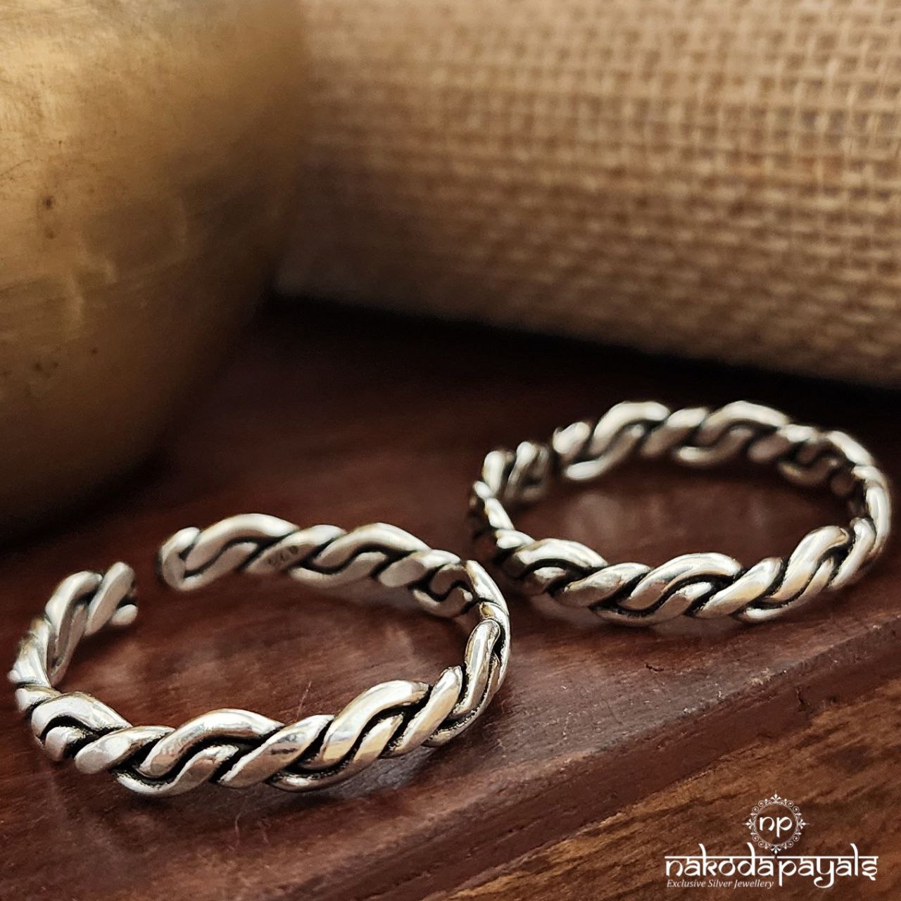 Braided Big Toebands (T4564)