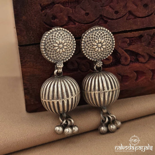Floral Ball Drop Chandbali (C4208)