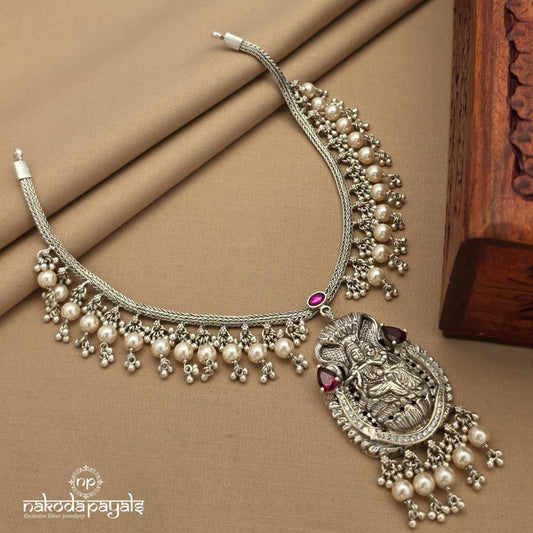 Pearly Kemp Krishna Radha Neckpiece (N11838)