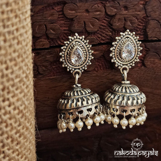 Stunning Oxidised Jhumka (J1387)