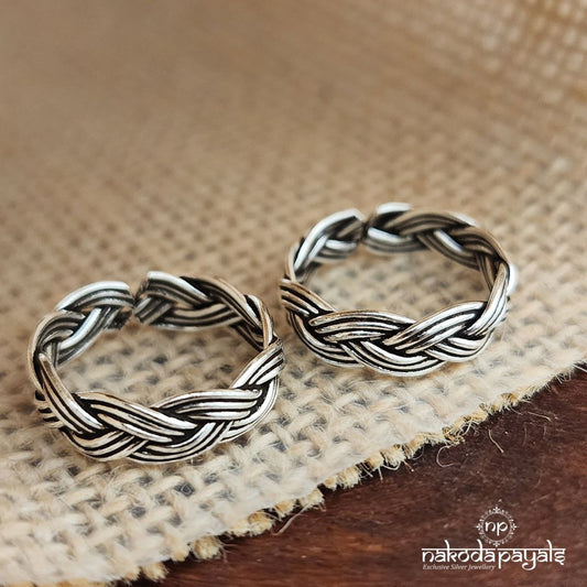Elegant Braided Toebands (T4568)