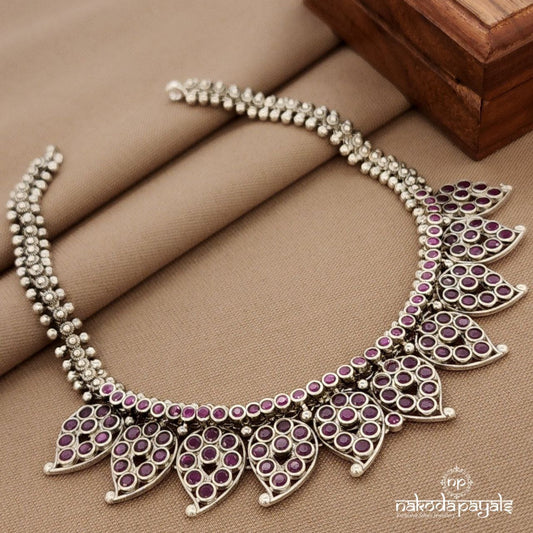 Pinkish Mango Neckpiece (N11355)