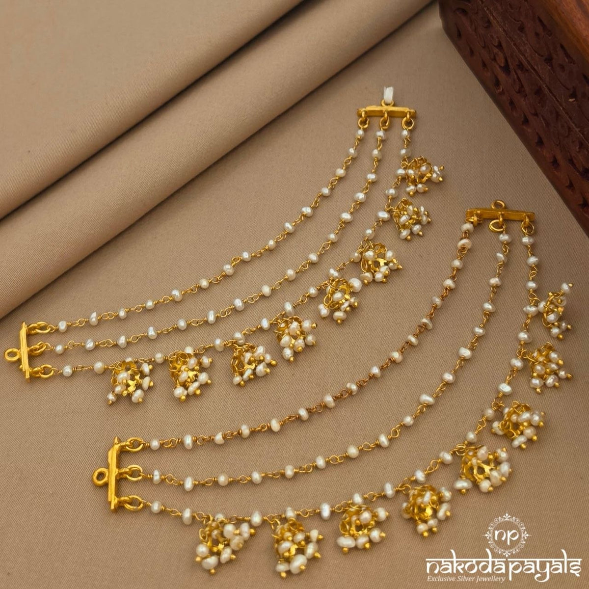 Triple Layer Jhumka Maati (Gm1307)