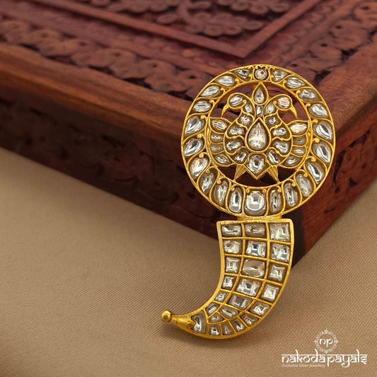 Circular Gandaberunda Kundan Pendant (Gp2377)