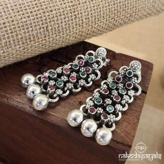 Kemp Floral Earrings (C3025)