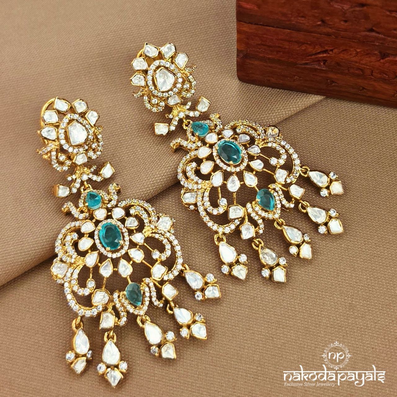 Graceful Moissanite Earrings (Ge10499)
