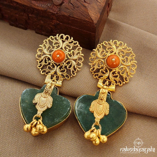 Sweetheart Drop Earrings (Ge10303)