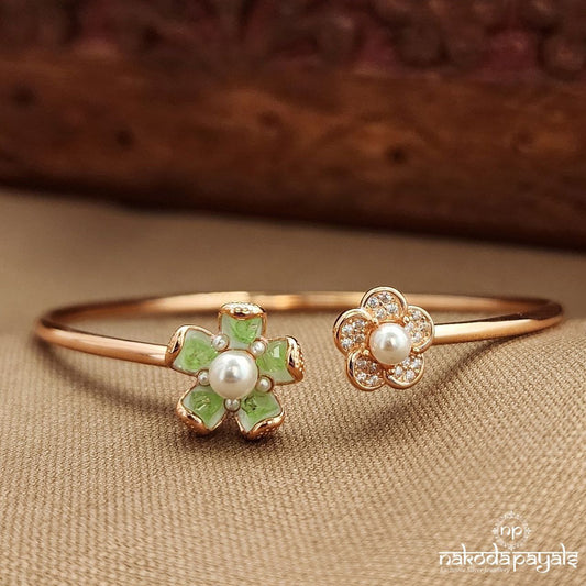 Green Adjustable Kada (St3869)