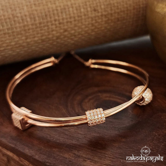 Rose Gold Luna Edge Kada (K5083)