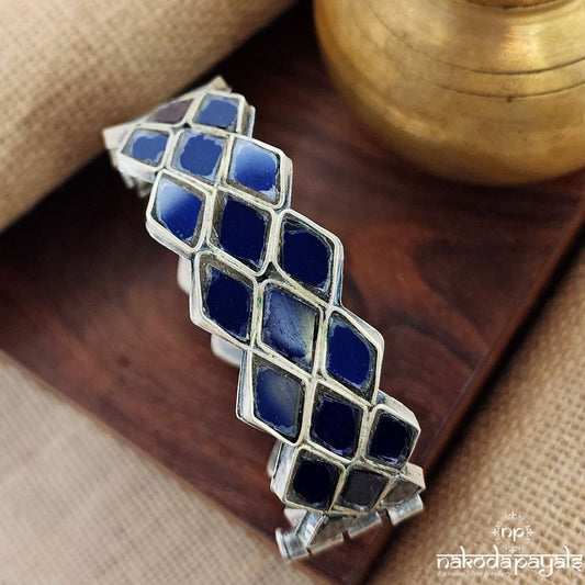 Blue Glass Single Kada (K5094)