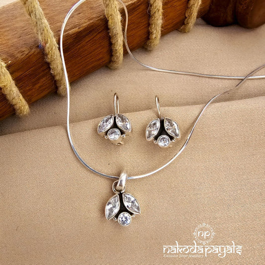 White Pendant Set (N11516)