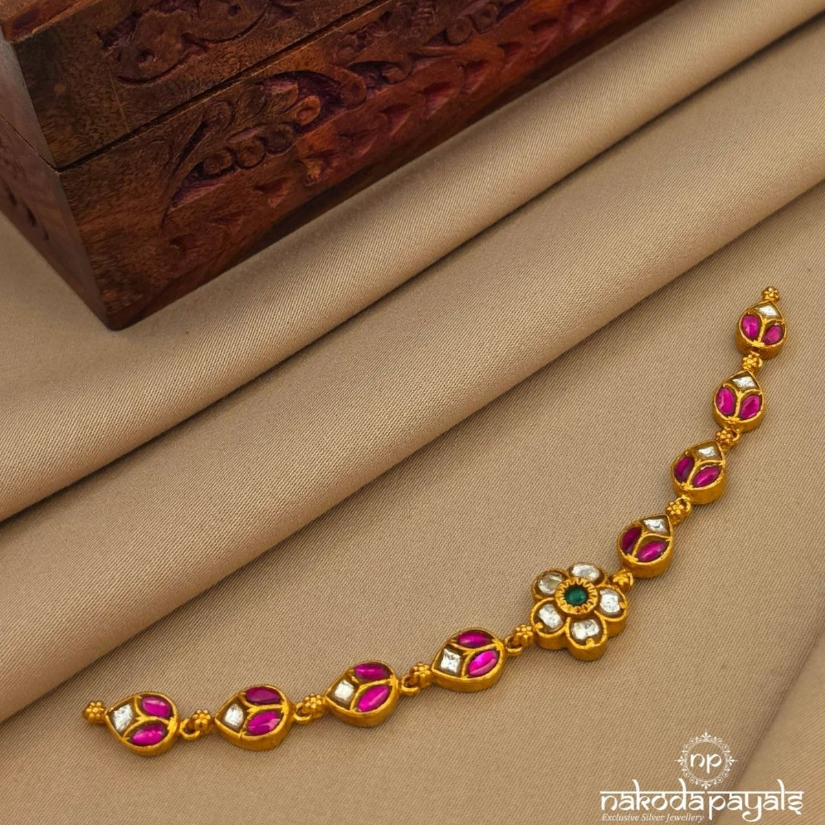 Floral Kundan Choker (Gn10932)